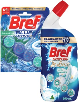 Bref+In+The+Bowl+Toilet+Cleaner+42g-50g+or+Liquid+Toilet+Cleaner+600mL-700mL