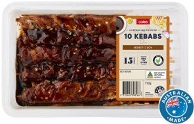 Coles-RSPCA-Approved-Chicken-Kebabs-Honey-Soy-750g on sale