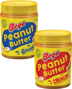 Bega-Smooth-or-Crunchy-Peanut-Butter-470g on sale