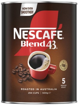 Nescaf-Blend-43-Instant-Coffee-500g on sale