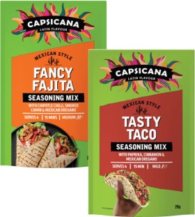 Capsicana-Mexican-Style-Seasoning-Mix-28g on sale