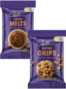 Cadbury-Baking-Chocolate-Chips-Melts-or-Blocks-180g-225g on sale