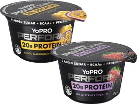YoPro+Perform+High+Protein+Yoghurt+No+Added+Sugar+175g