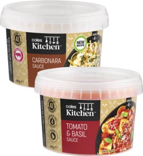 Coles+Kitchen+Pasta+Sauce+480g