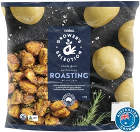 NEW-Coles-Australian-Growers-Selection-Roasting-Potatoes-15kg-Bag on sale