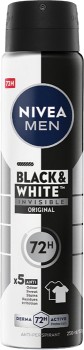 Nivea-Men-Invisible-Black-White-Antiperspirant-Aerosol-Deodorant-250mL on sale
