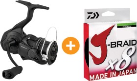 Daiwa+TD+Black+Reel+%2B+Bonus+J+Braid-8+150m