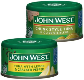 John+West+Tuna+95g+Selected+Varieties