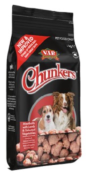 VIP-Chunkers-Fresh-Dog-Food-1kg-Selected-Varieties on sale