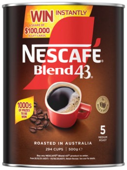 Nescaf%26eacute%3B+Blend+43+Instant+Coffee+500g+Selected+Varieties