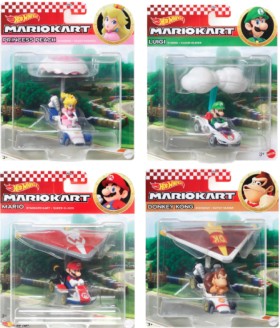 Hot+Wheels+Mario+Cart+Character+Car+with+Glider