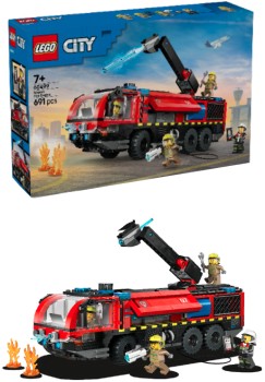 LEGO-City-Airport-Fire-Truck-60499 on sale