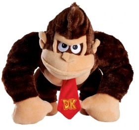 Super-Mario-27cm-Donkey-Kong-Plush on sale