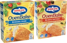Birds-Eye-Oven-Bake-Fish-Fillets-425g-Selected-Varieties on sale