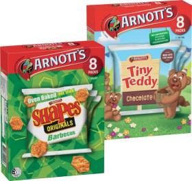 Arnotts-Tiny-Teddy-Shapes-or-Minis-Multipack-78-Pack-Selected-Varieties on sale