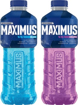 Maximus-Sports-Drink-1-Litre-Selected-Varieties on sale