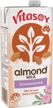 Vitasoy+Almond%2C+Oat+or+Soy+Milky+Long+Life+Milk+1+Litre+Selected+Varieties