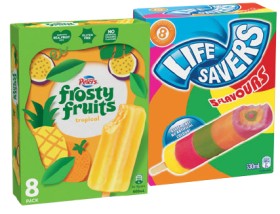 Life+Savers+Ice+Block%2C+Peters+Frosty+Fruits+8+Pack+or+Fruit+Stack+6+Pack+Selected+Varieties