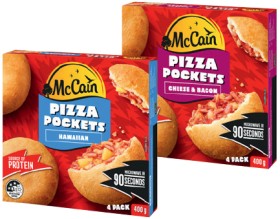 McCain-Pizza-Pockets-400g-Selected-Varieties on sale