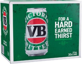 Victoria+Bitter+Lager+30+Pack+375mL+Cans