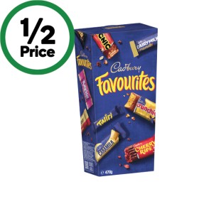 Cadbury-Favourites-470g on sale