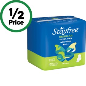 Stayfree+Ultra+Thin+Pads+Pk+10-14