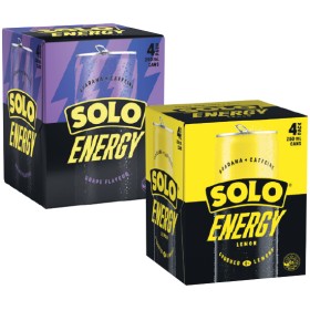 Solo-Energy-Drink-4-x-250ml on sale