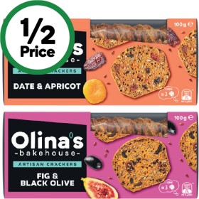 Olina%26rsquo%3Bs+Bakehouse+Artisan+Crackers+90-100g+%26ndash%3B+Excludes+Gluten+Free