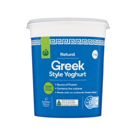 Woolworths-Natural-Greek-Style-Yoghurt-1-kg-From-the-Fridge on sale