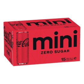 Coca-Cola-Classic-or-Zero-Sugar-Mini-Cans-15-x-250ml on sale