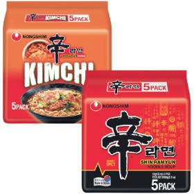 Nongshim-Noodles-460-600g-Pk-4-5 on sale