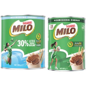 Nestl-Milo-460g-or-Less-Sugar-395g on sale