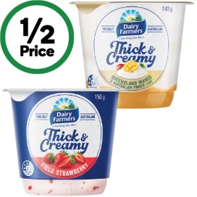 Dairy-Farmers-Thick-Creamy-Yoghurt-140-150g on sale