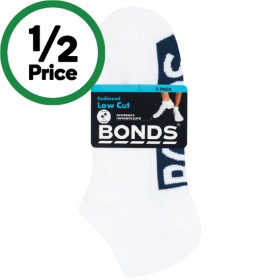 Bonds+Men%26rsquo%3Bs+Low+Cut+Socks+Assorted+Pk+3