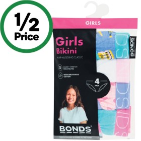 Bonds+Girls%26rsquo%3B+Bikini+Briefs+Assorted+Pk+4