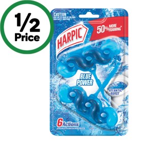 Harpic-Power-Toilet-Rim-Block-Pk-2 on sale