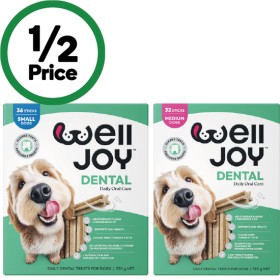 WellJoy-Dental-Dog-Treats-Pk-28-36 on sale