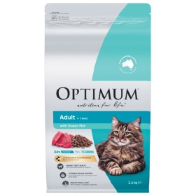 Optimum-Dry-Cat-Food-14-kg on sale