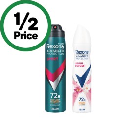 Rexona-Advanced-72hr-Antiperspirant-Deodorant-220ml on sale