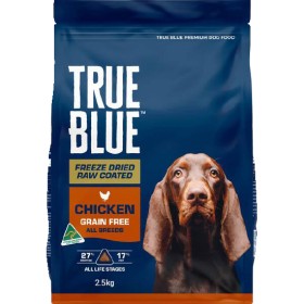 NEW-True-Blue-Freeze-Dry-Raw-Coated-Dry-Dog-Food-25-kg on sale