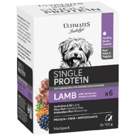 NEW+Ultimates+Single+Protein+Wet+Dog+Food+Pk+6+x+100g