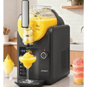 Devanti-Slushie-Machine-Ice-Cream-Maker-2L-Grey on sale