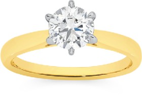 Alora+14ct+Gold+Lab+Grown+Solitaire+Diamond+Ring