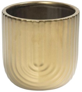 Eden+14.5cm+Gold+Rainbow+Indoor+Ceramic+Planter