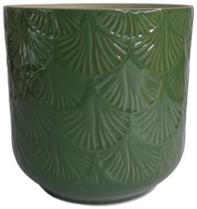 Borralheira+160mm+Sage+Green+Palm+Indoor+Plant+Pot