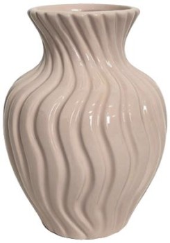 Astin-Sinclair-Wavy-200mm-x-150mm-Ceramic-Vase-in-Blush on sale