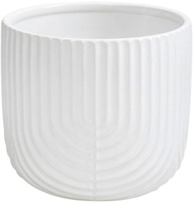 Eden-170x150mm-Off-White-Rainbow-Indoor-Ceramic-Planter on sale