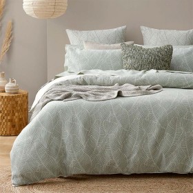 Bengali-Quilt-Cover-Sage-Ivory on sale