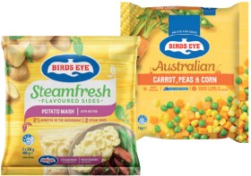 Birds+Eye+Snap+Frozen+Vegetables+1kg+or+Potato+Mash+400g+Selected+Varieties