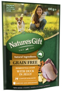 NEW+Nature%26rsquo%3Bs+Gift+Grain+Free+Wet+Dog+Food+100g+Selected+Varieties